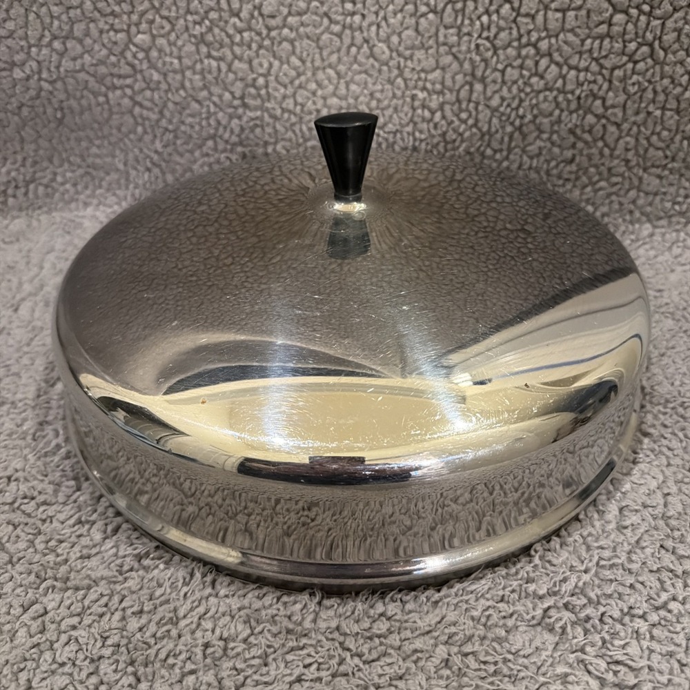 Farberware Electric Skillet Lid 12 Inch 310-A 310-B Stainless VTG Dome Only